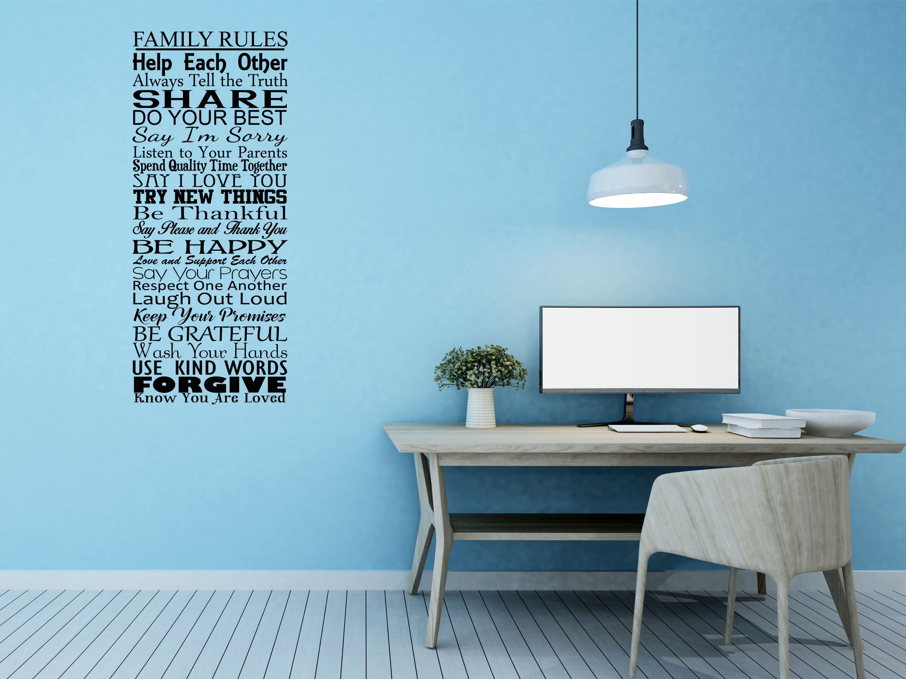 There is Always Something to Be Grateful for Wall Decal Vinyl