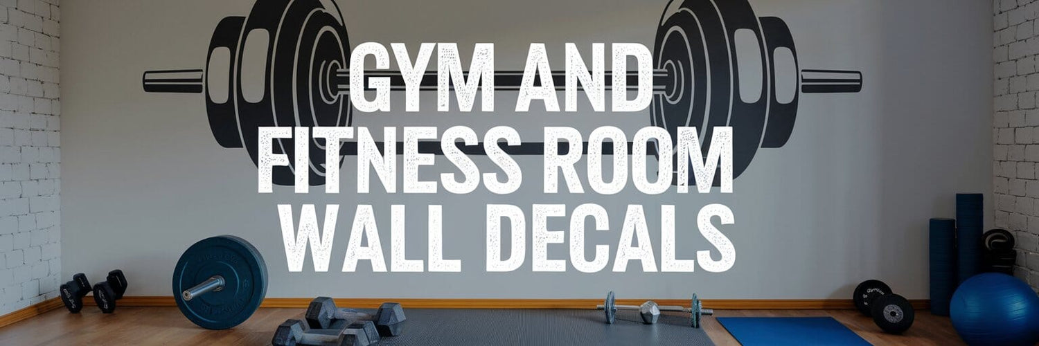 Gym & Fitness Wall Decals