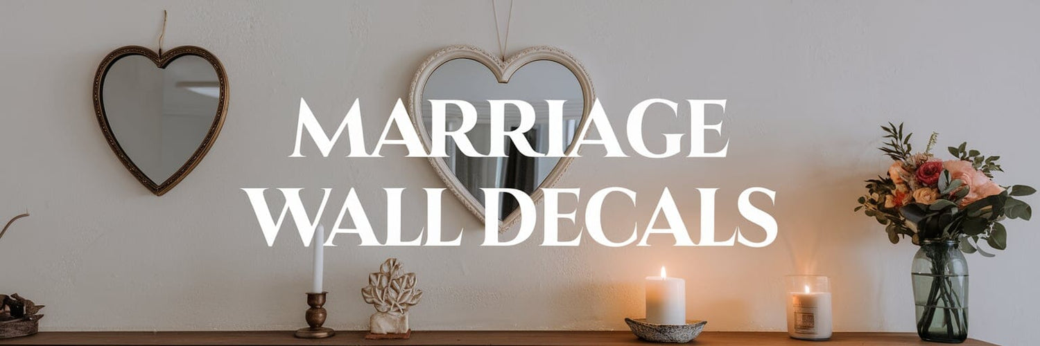 Marriage Wall Decals