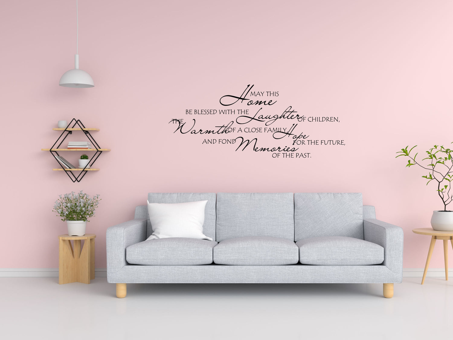 Family Wall Decal Vinyl Lettering - Inspirational Wall Signs