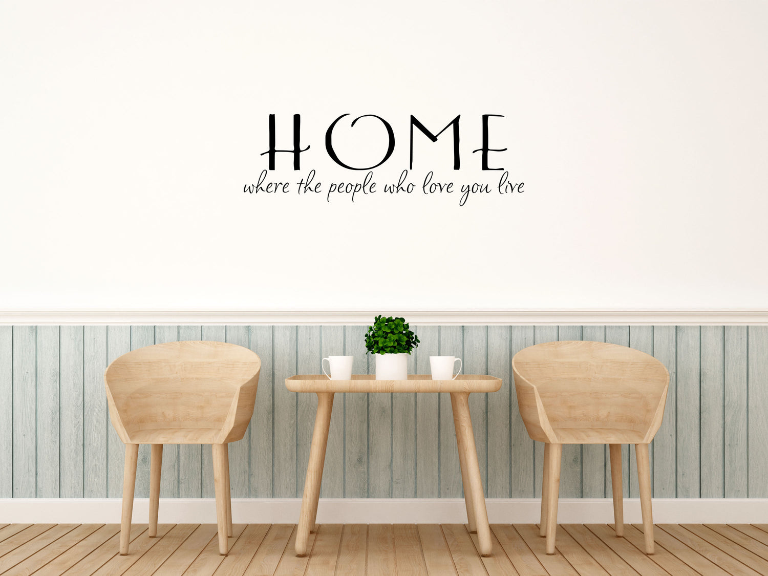 Care Home Wall Quote, Our Residents.., Wall Art Sticker, Vinyl