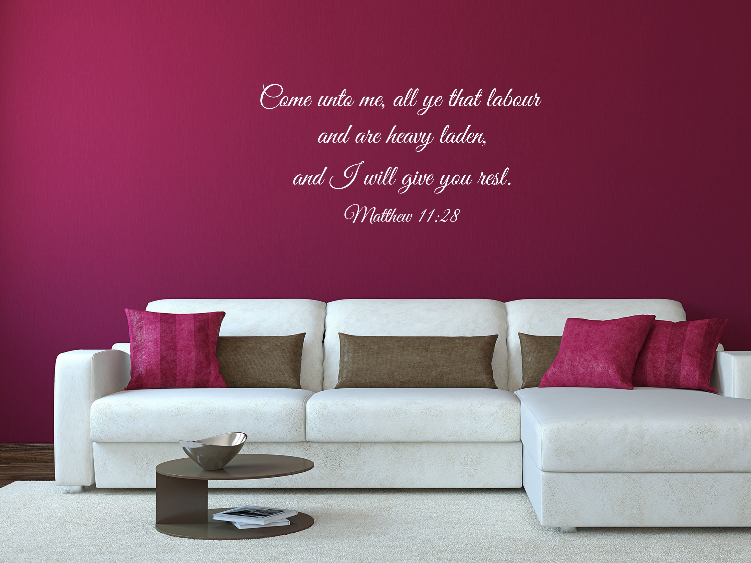 Scripture Wall Decals: Inspiring Bible Quotes for Your Home Decor