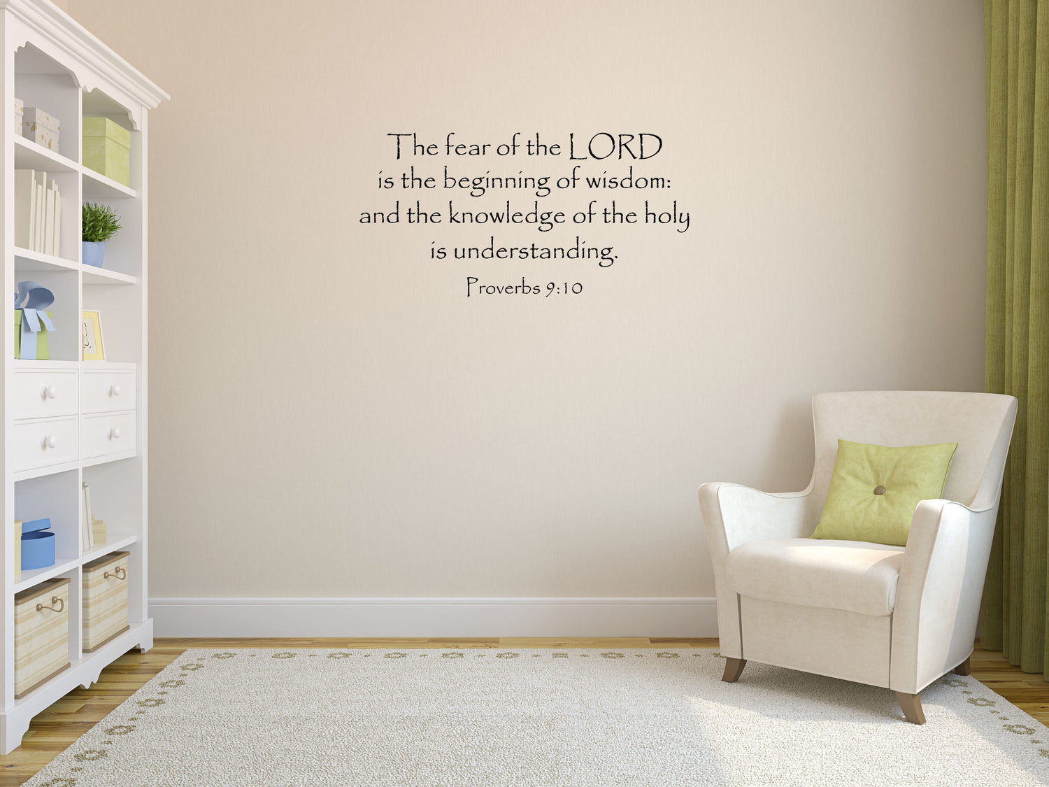  Proverbs 10:22 Vinyl Wall Decal 1 by Wild Eyes Signs The  blessing of the Lord it maketh rich He addeth no sorrow with it, Bible  Scripture, Church Wall Art, Modern Christian