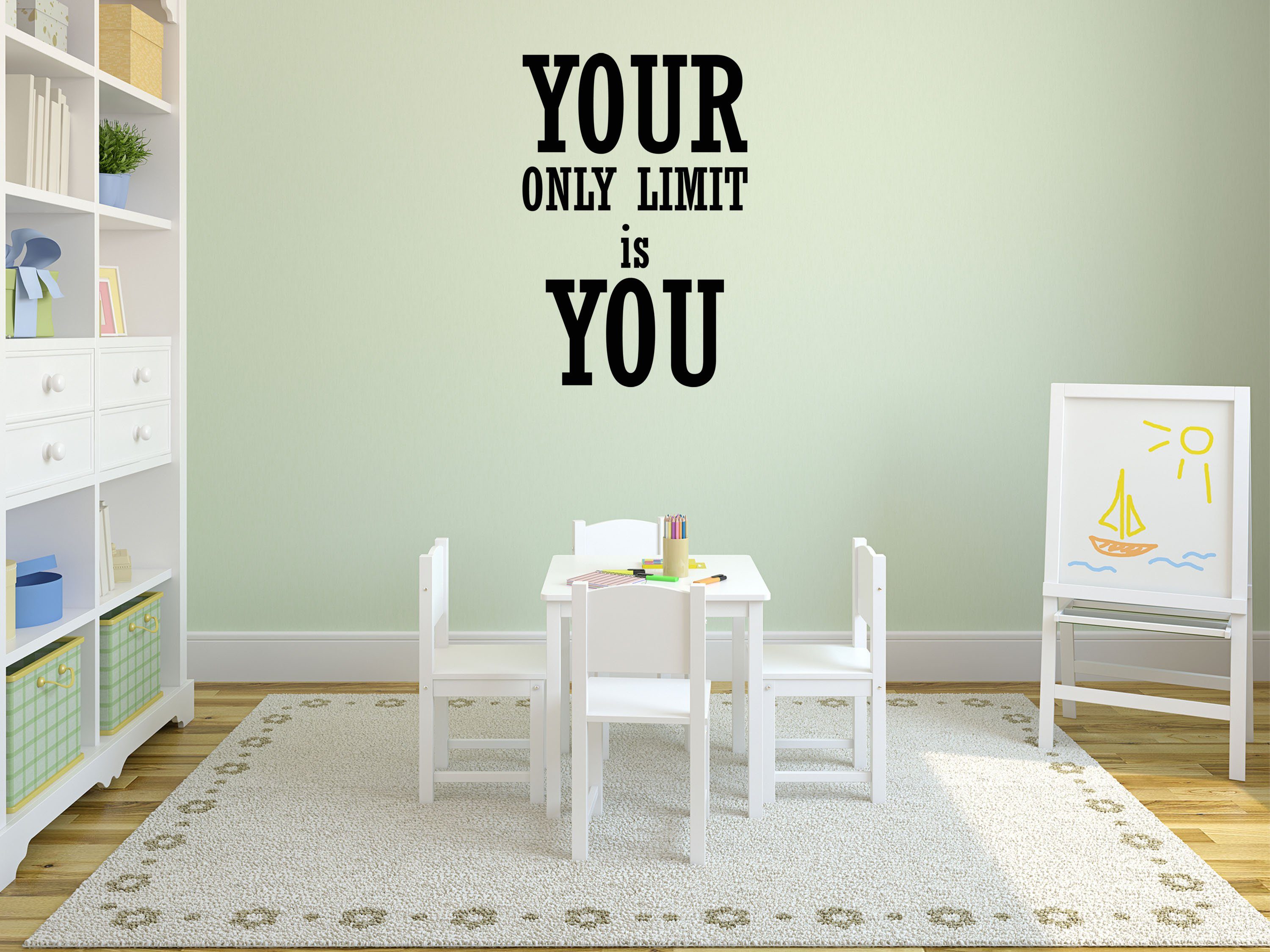 Your Only Limit Is You Business Office Wall Sticker Quote ...